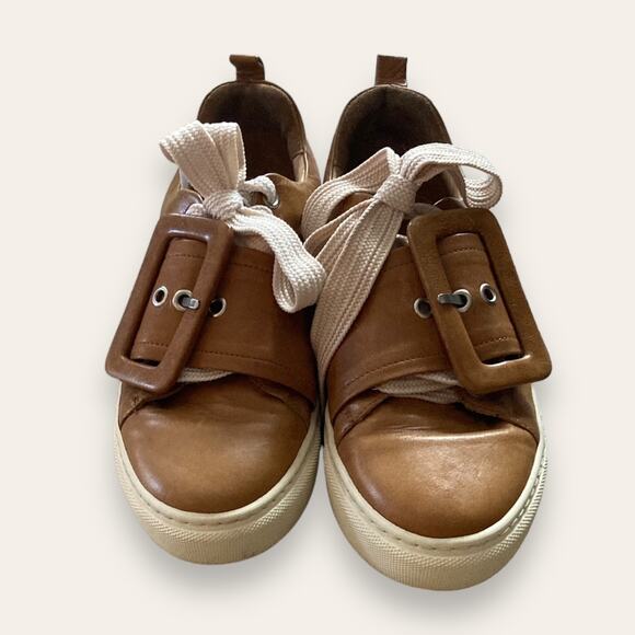 Marques Almeida tan leather sneakers size 39 - Picture 9 of 9
